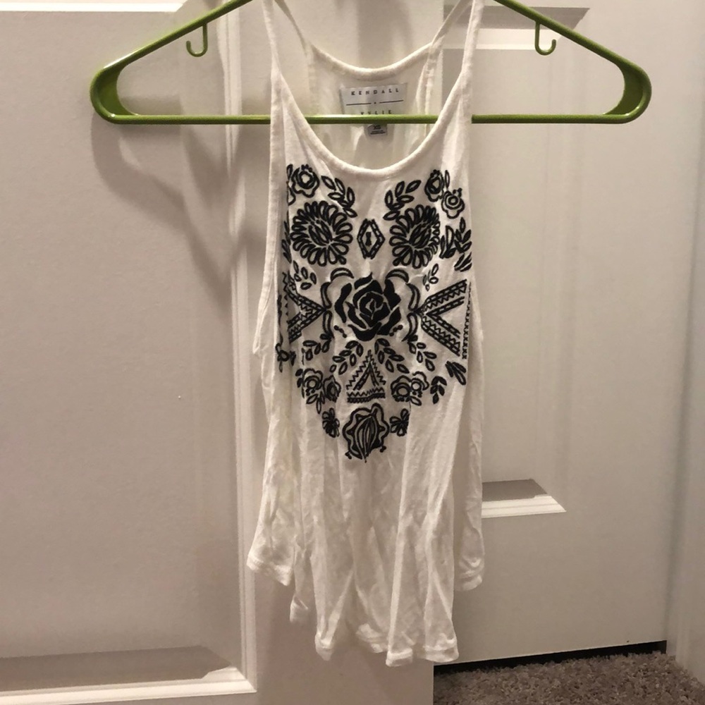 Kendall and Kylie halter top